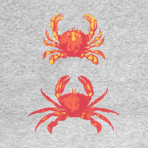 Two Crabs by Wright Art